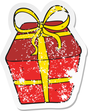 İnsan tarafından çizilmiş bir karikatürün gerilimli retro yapıştırması.