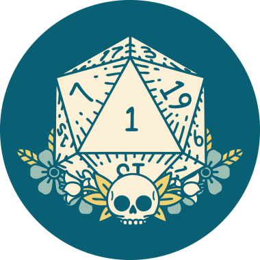 Retro Dövme Tarzı Doğal Zarlar Bir insan tarafından çizilmiş çiçek elementleri ile yuvarlanır