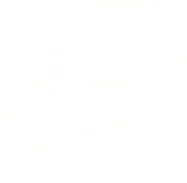 Bir insan tarafından çizilmiş basketbol tebeşiri.