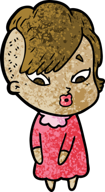 Bir insan tarafından çizilmiş bir karikatür.