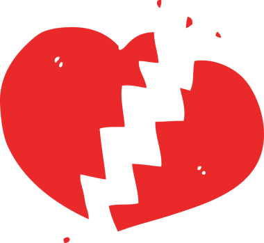 Bir insan tarafından çizilmiş düz renkli karikatür.