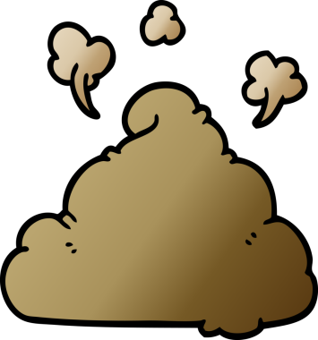 Bir insan tarafından çizilmiş karikatür kakası.