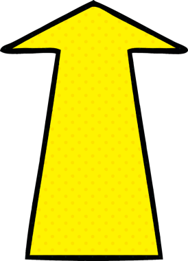 bir insan tarafından çizilmiş çizgi roman tarzı tuhaf bir çizgi film oku