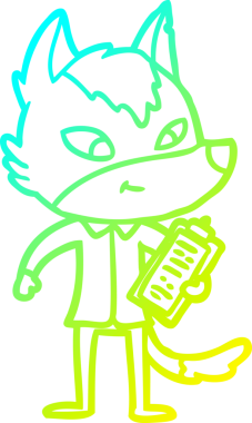 Bir insan tarafından çizilmiş dost canlısı bir kurt adam çizimi.