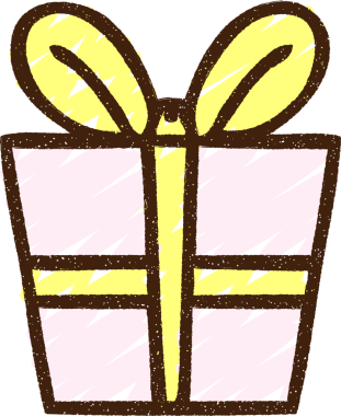 Bir insan tarafından çizilmiş Noel Tebeşiri