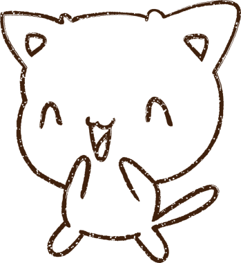 Mutlu Kedi Kömürü Bir insan tarafından çizilmiş