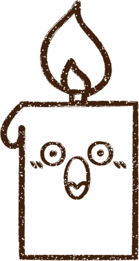 Bir insan tarafından çizilmiş nefesi kesilen kömür.