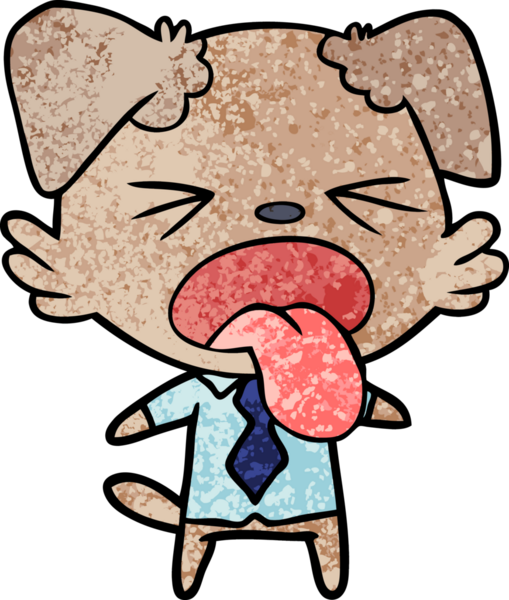 Bir insan tarafından çizilmiş iğrenç bir çizgi film.