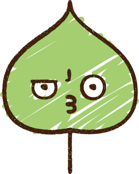 Bir insan tarafından çizilen Yaprak Tebeşiri