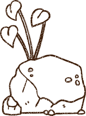 Bir insan tarafından çizilen Kaya Kömürü Çizimi