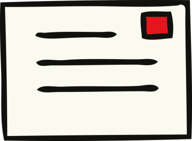 Bir insan tarafından çizilmiş sevimli bir karikatür.