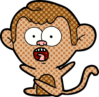 Bir insan tarafından çizilmiş bir karikatür.