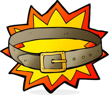 bir insan tarafından çizilmiş harika yeni bir kemer.