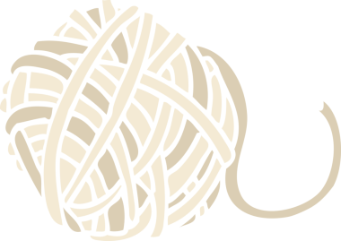 Bir insan tarafından çizilmiş düz renkli çizgi film topu