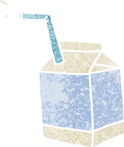 Retro illüstrasyon tarzı tuhaf karikatür retro illüstrasyon tarzı bir insan tarafından çizilmiş tuhaf süt karikatürü.