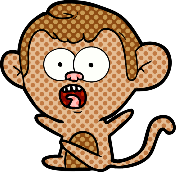 Bir insan tarafından çizilmiş bir karikatür.