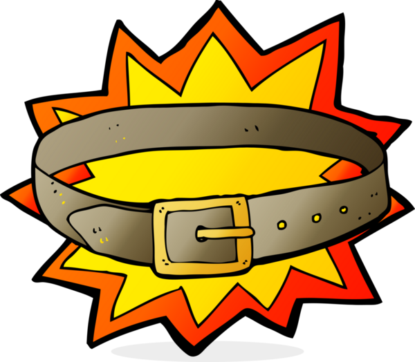 bir insan tarafından çizilmiş harika yeni bir kemer.