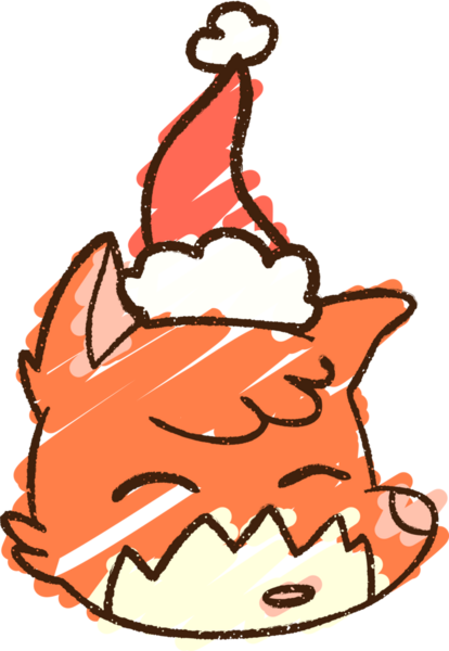 Bir insan tarafından çizilen Şenlikli Tilki Tebeşiri