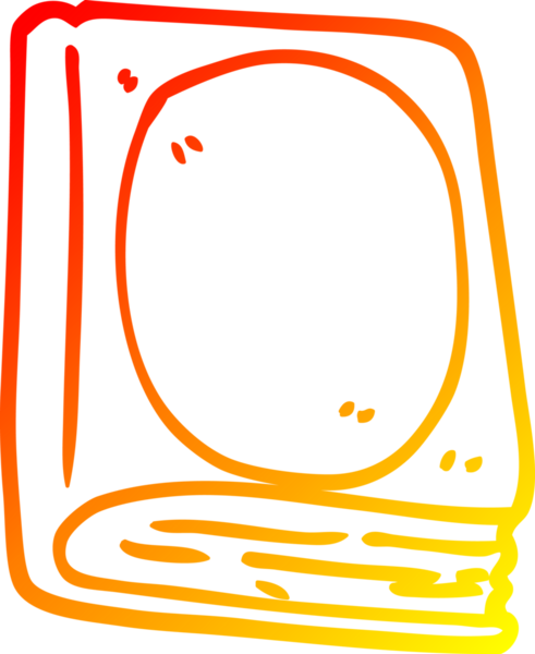 Bir insan tarafından çizilmiş eski bir çizgi roman.