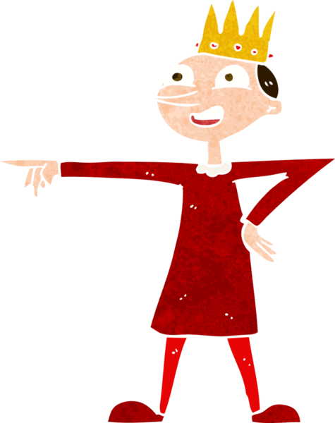 Bir insan tarafından çizilmiş bir prens.