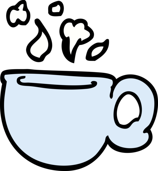 Bir insan tarafından çizilmiş karalama buharı kabı.