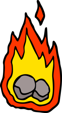 Bir insan tarafından çizilmiş karalama kömürü.