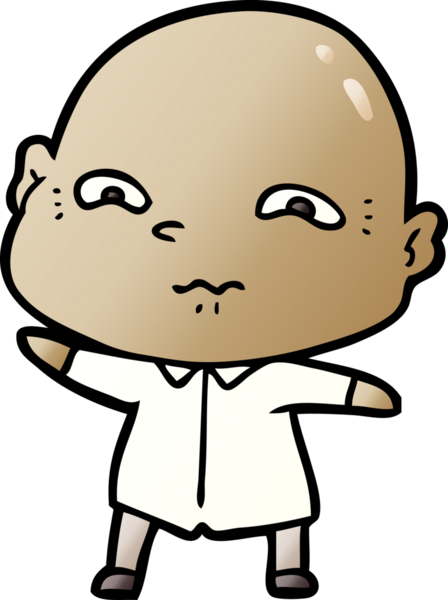 bir insan tarafından çizilmiş sinirli bir adam.