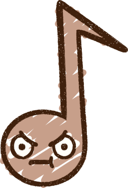 Müzikal Not Tebeşiri Bir insan tarafından çizilmiş