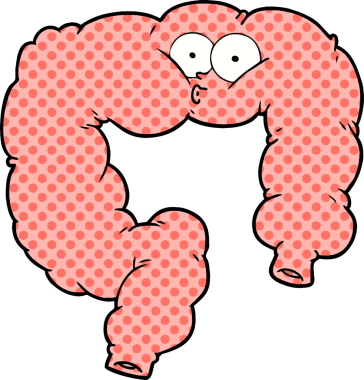 Bir insan tarafından çizilen karikatür süpriz kolon