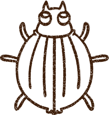 Bir insan tarafından çizilen Böcek Kömürü