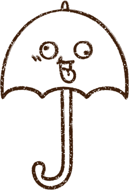 Bir insan tarafından çizilen Şemsiye Kömürü