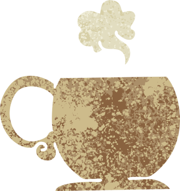 Bir insan tarafından çizilmiş garip bir karikatür çizimi.