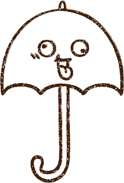 Bir insan tarafından çizilen Şemsiye Kömürü