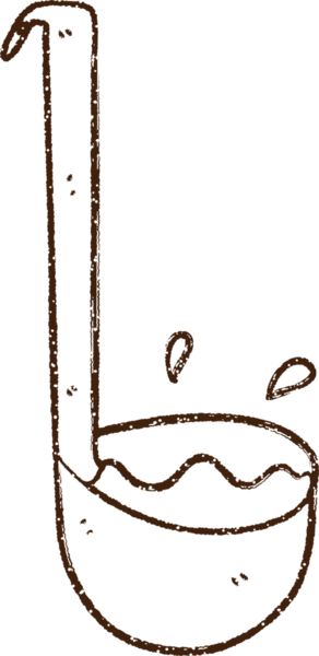 Ladel Kömür Bir insan tarafından çizilmiş