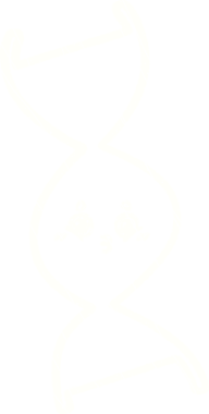 Bir insan tarafından çizilen DNA Strand Tebeşiri
