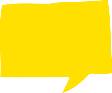 Bir insan tarafından çizilen konuşma baloncuğunun düz renk çizimi