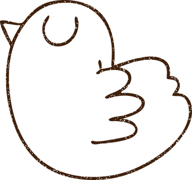 Bir insan tarafından çizilen kuş kömürü çizimi