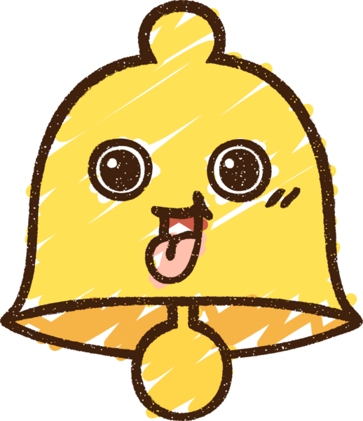 Bir insan tarafından çizilmiş çan tebeşiri