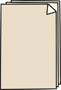 Bir insan tarafından çizilmiş garip bir karikatür yığını.