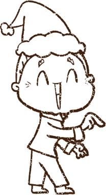 Bir insan tarafından çizilen Şenlikli Kömür Çizimi