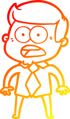 İnsan tarafından çizilmiş bir çizgi film karakteri.