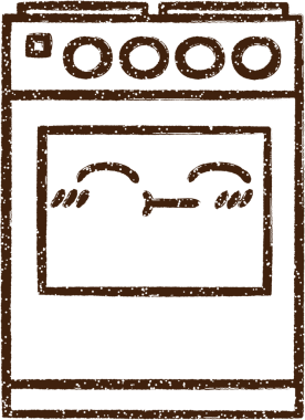 Bir insan tarafından çizilmiş fırın kömürü.