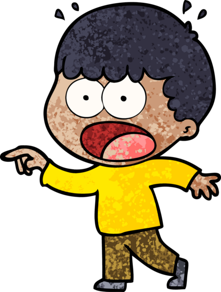 Bir insan tarafından çizilmiş bir karikatür.