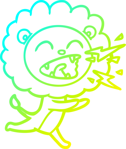 Bir insan tarafından çizilmiş, çizgi film karakteri.