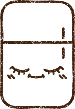 Buzdolabı Kömürü Bir insan tarafından çizilmiş