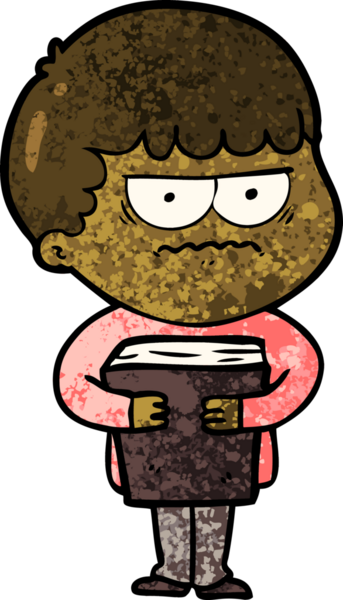 Bir insan tarafından çizilmiş rahatsız bir adam.