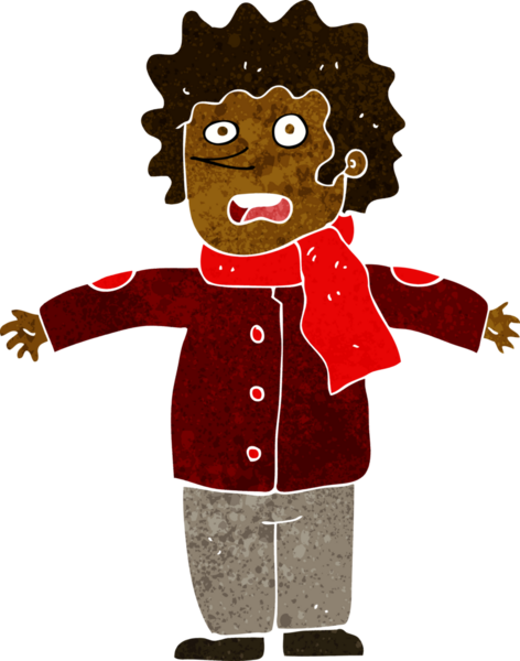 Bir insan tarafından çizilen karikatür adamı şaşırttı