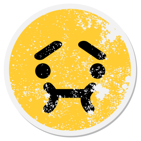 bir insan tarafından çizilmiş belirsiz bir yüz çemberi.