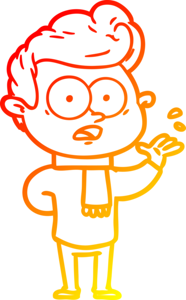 İnsan tarafından çizilmiş bir çizgi film karakteri.