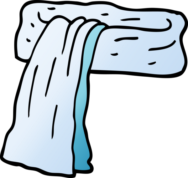 Bir insan tarafından çizilmiş karalama eşarbı.